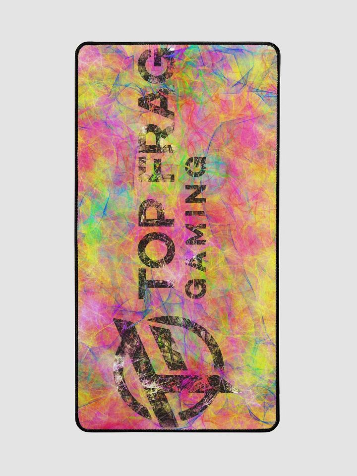TopFrag™ Colorful Ink Stamp Logo Desk Mat 15.5" x 31.5" product image (2)