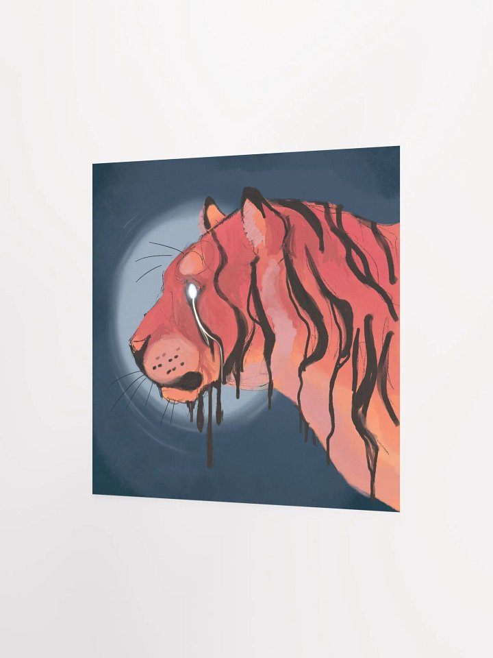 Crying Tiger Print product image (2)