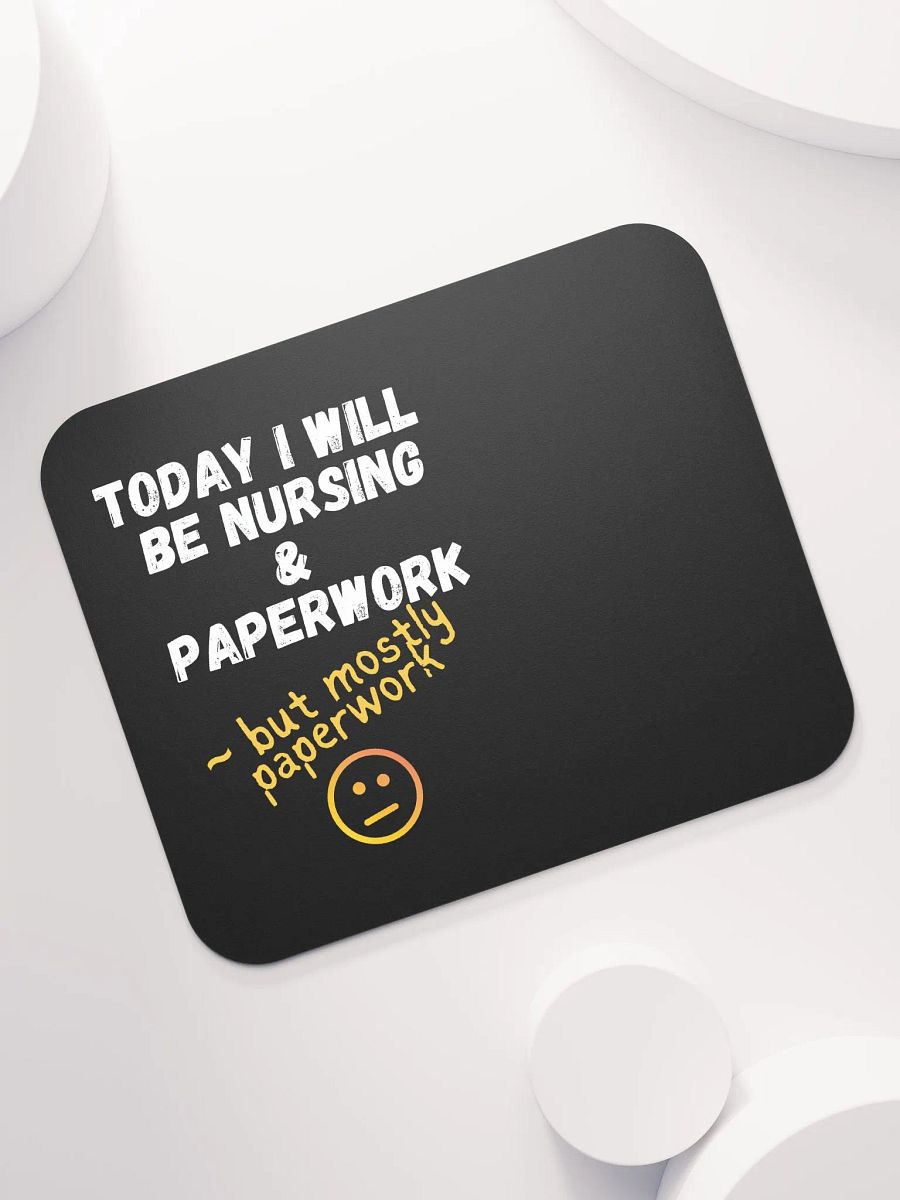 Funny Nurse Mousemat 