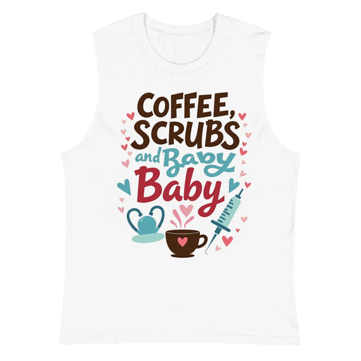 Medical Mama Scrubs Muscle Tank product image (6)