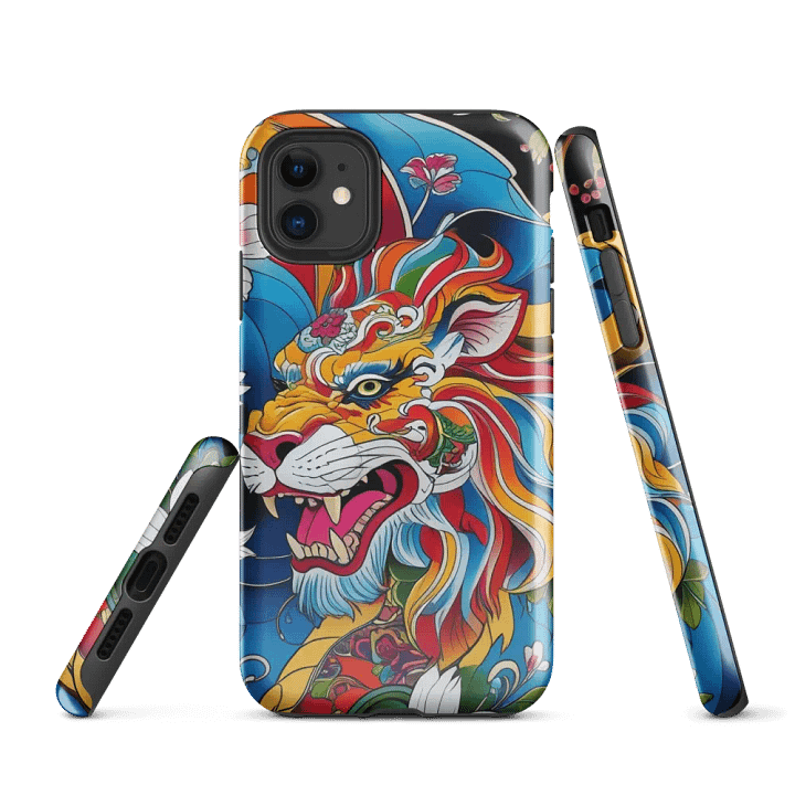 Vibrant Lion Mane iPhone® Tough Case product image (1)