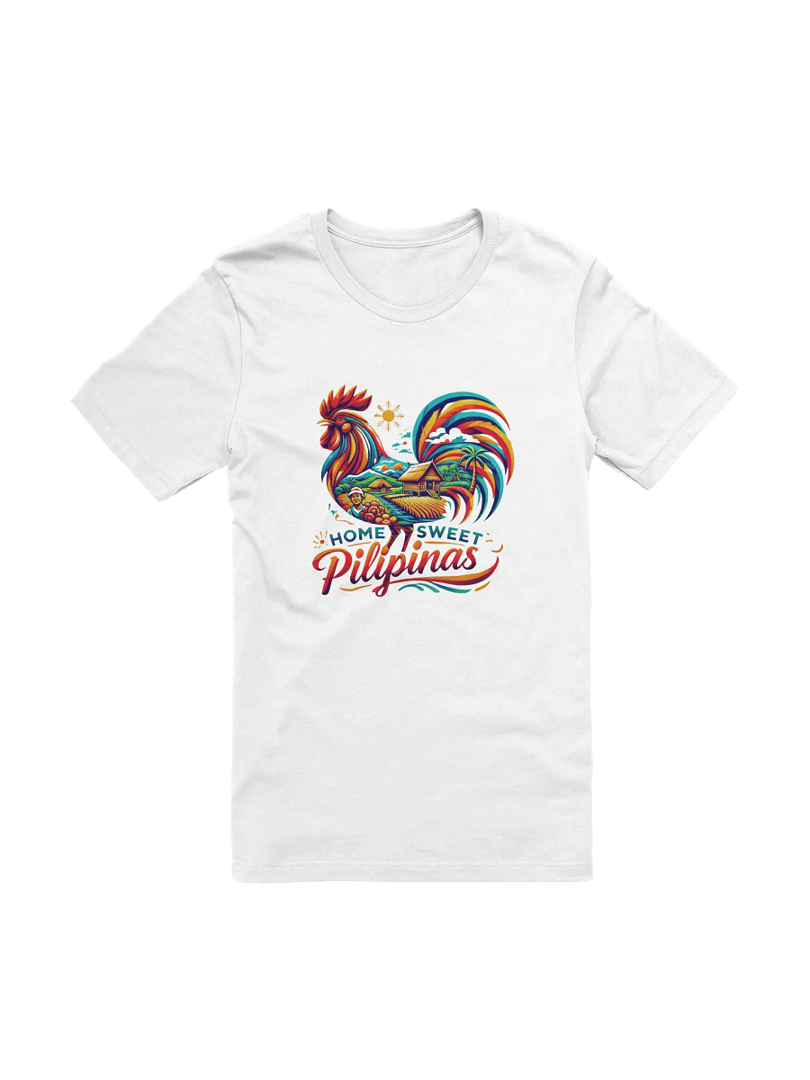 Colorful Pilipinas Rooster (Home Sweet Pilipinas) T-Shirt product image (1)