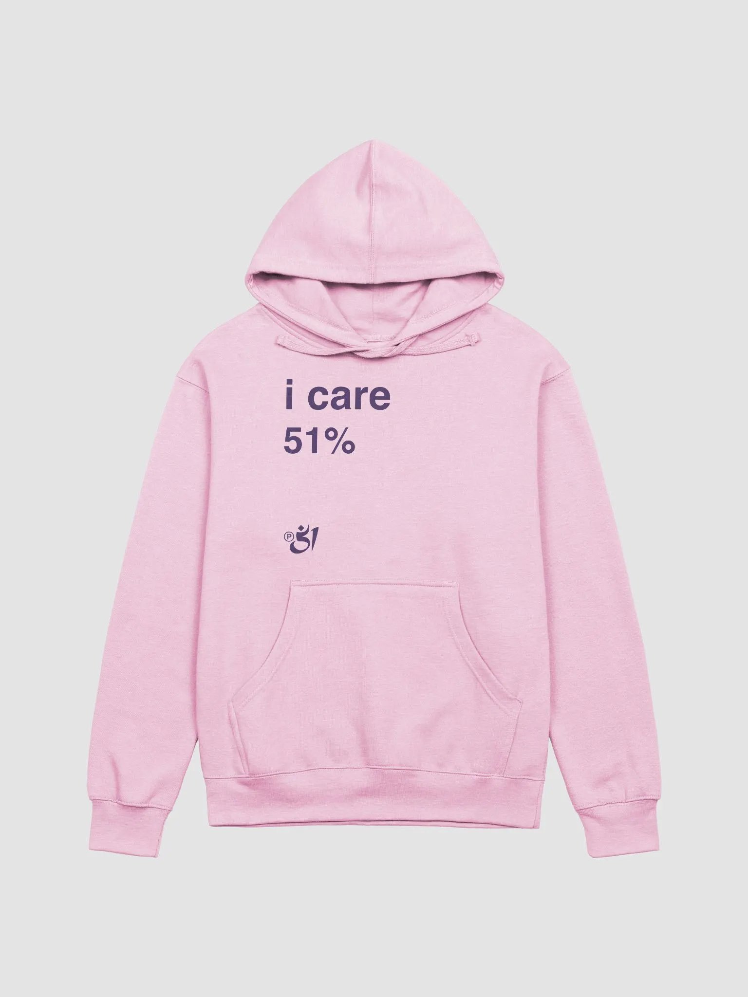 I care 51% hoodie product image (1)