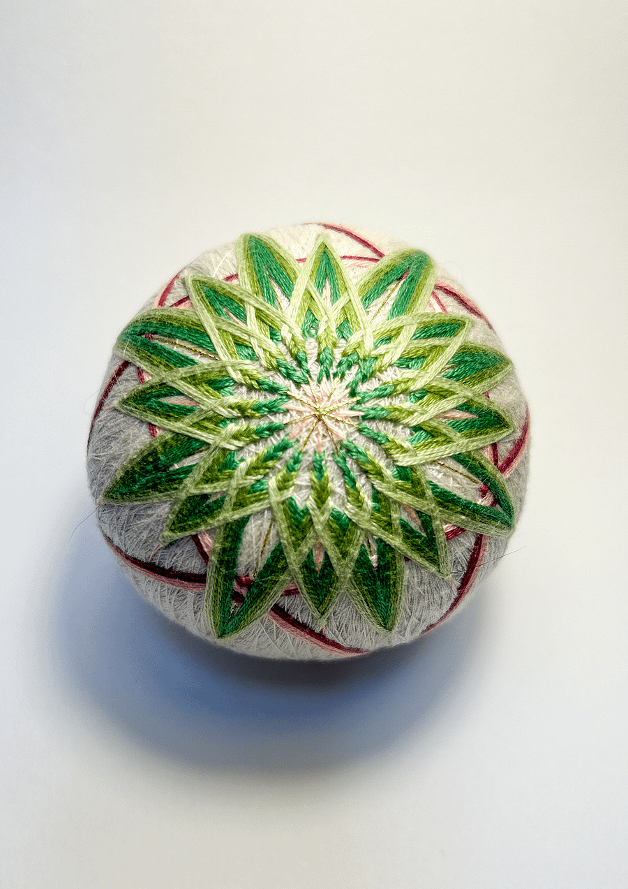 Temari | Chrysanthemum Green product image (3)