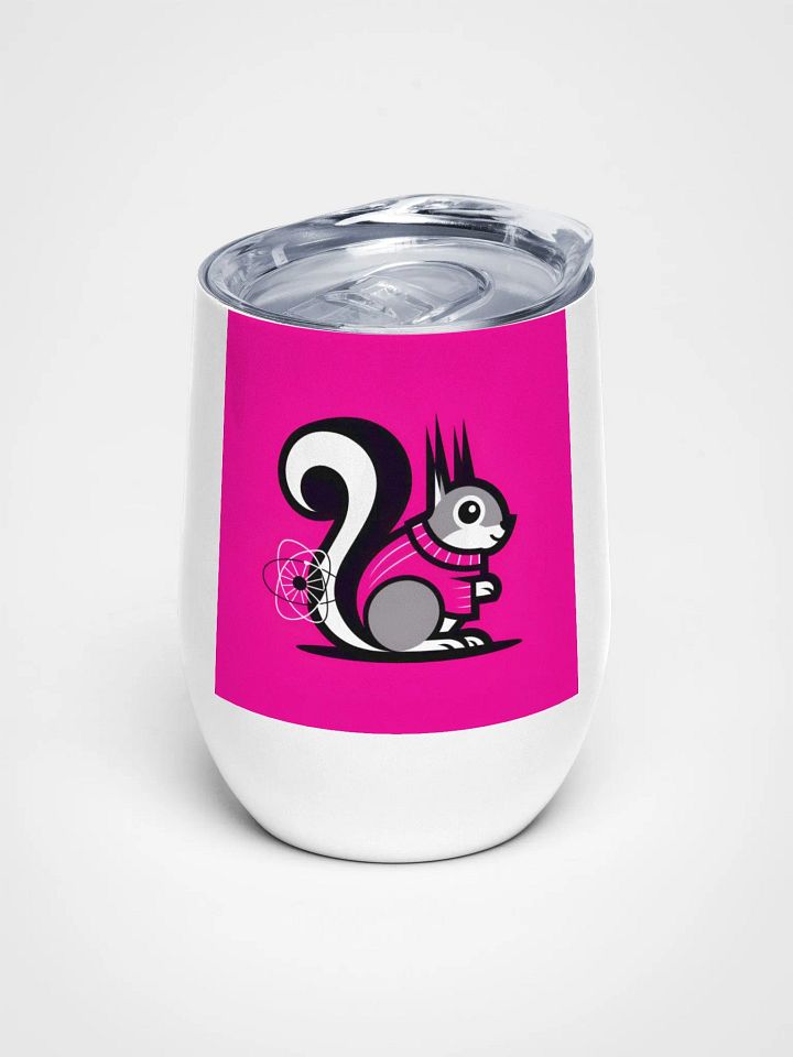 Atomic Squirrel Wine Tumbler product image (1)