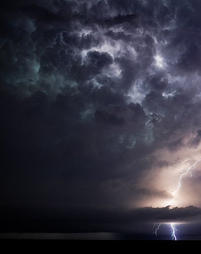 June 6th in the Texas Panhandle was a good day. Watching this supercell flash in the dark as it approached my location was on...