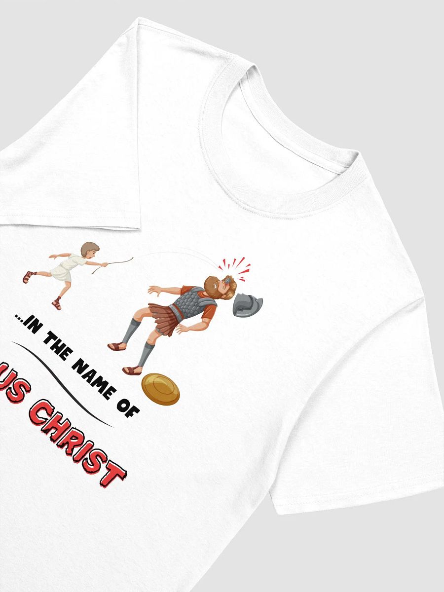 David vs. Goliath Slingshot Warrior T-Shirt product image (3)