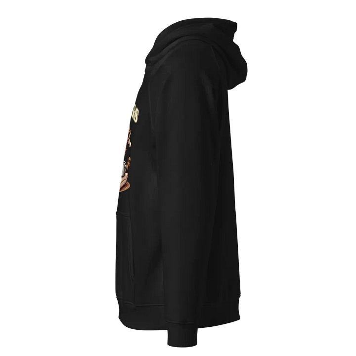 Sleepy Cat Eco Raglan Hoodie product image (7)