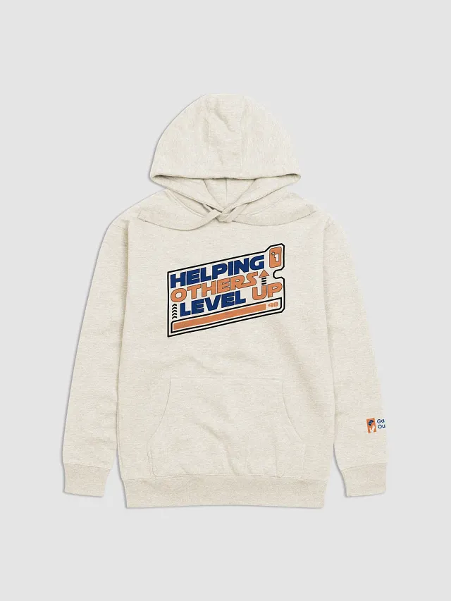 Helping Others Level Up Hoodie - Light Side product image (3)