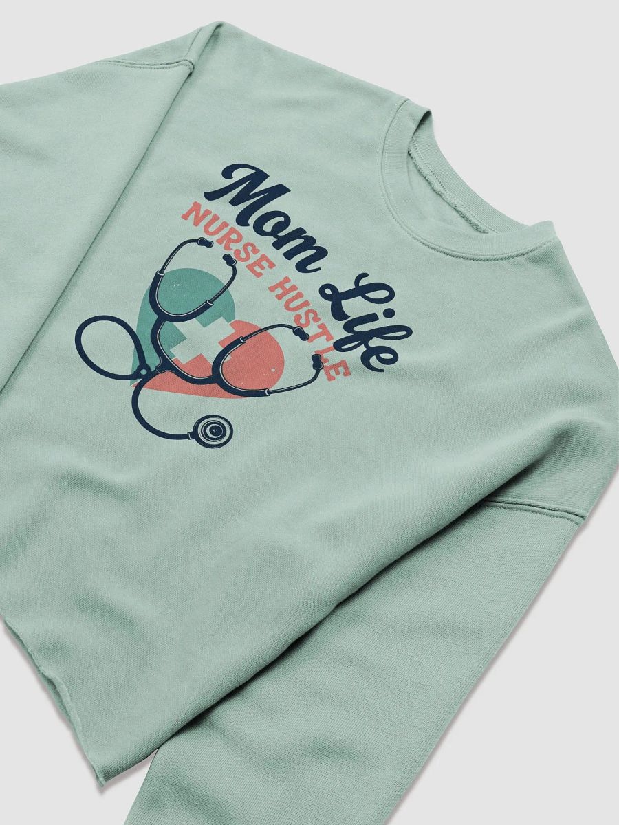 Heartfelt Mom Life Nurse Hustle crop Sweatshirt product image (10)