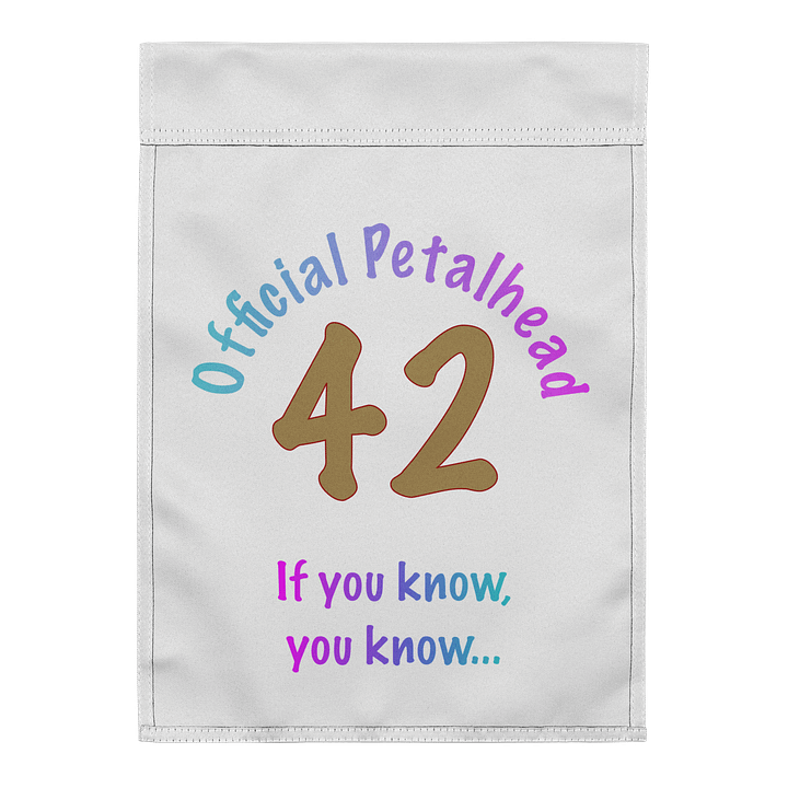 Official Petalhead Flag product image (2)