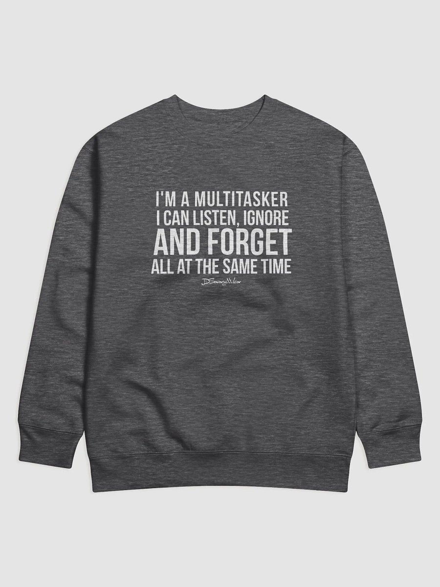 I'm a Mutitasker Cotton Heritage Premium Sweatshirt product image (1)