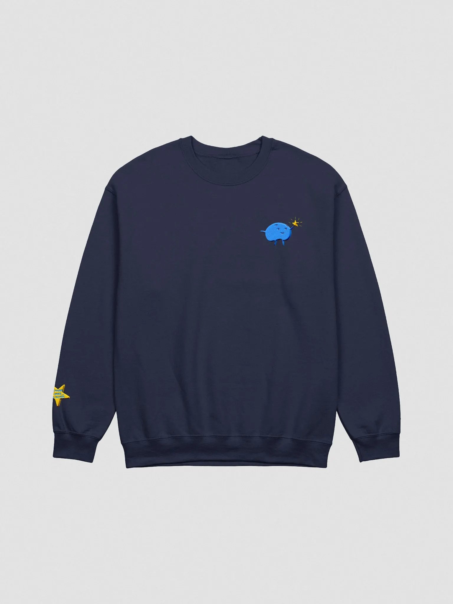 star bean sweatshirt (navy) product image (1)