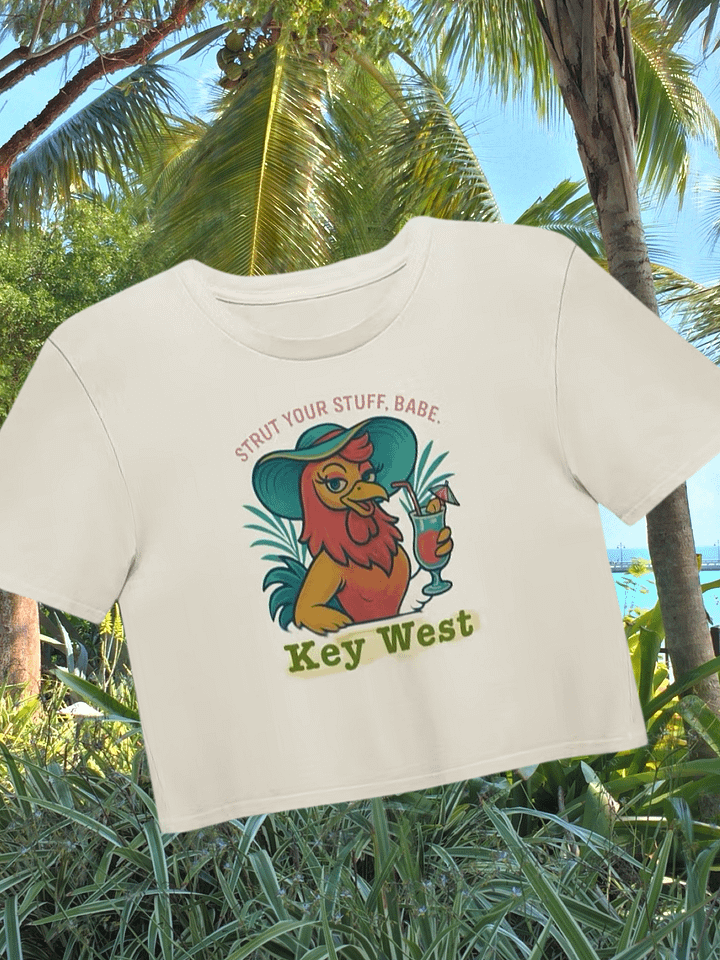 Key West Strut Your Stuff, Babe Rooster Crop Top product image (1)