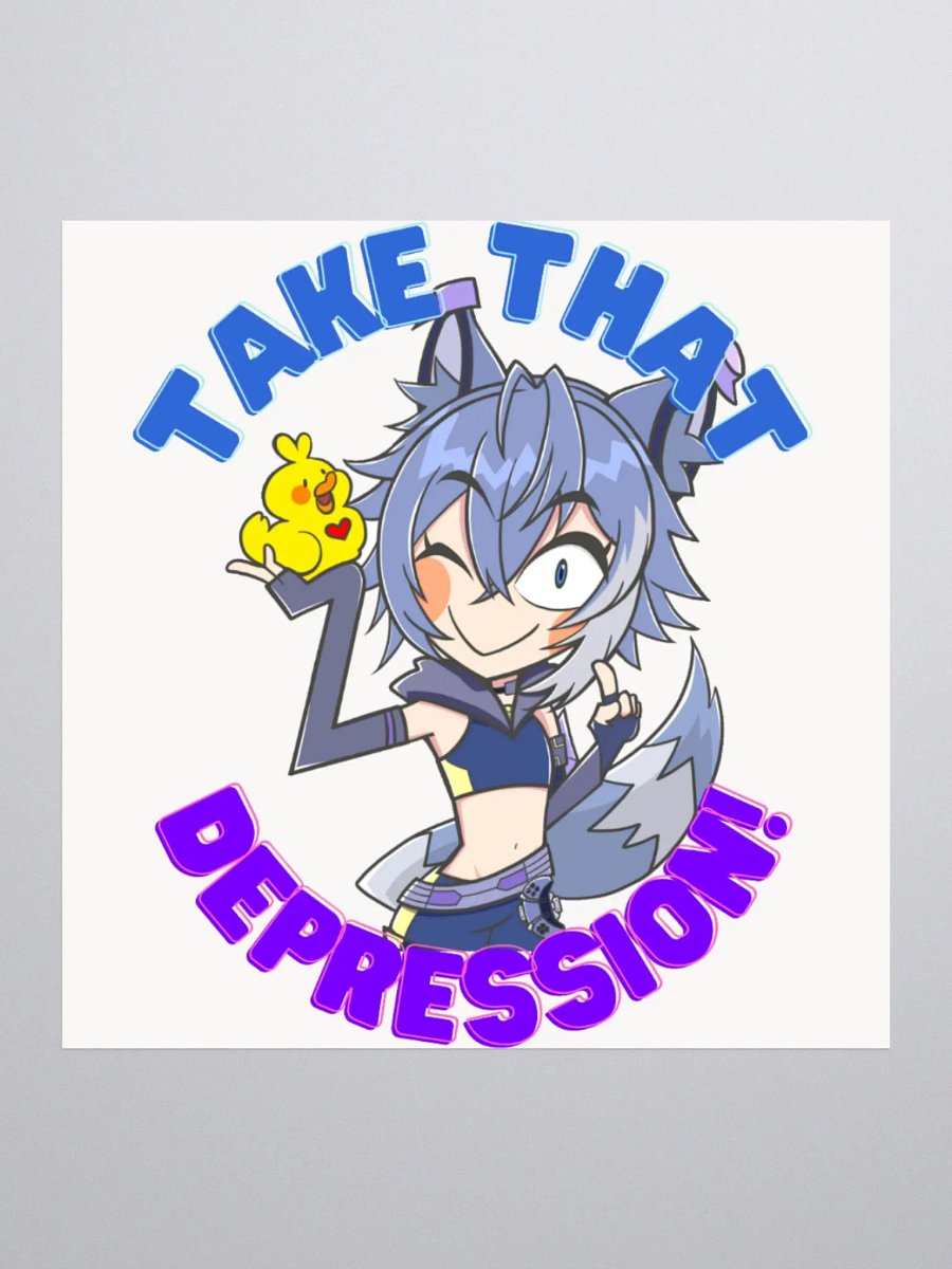 Take That Depression! Zen Sticker product image (2)