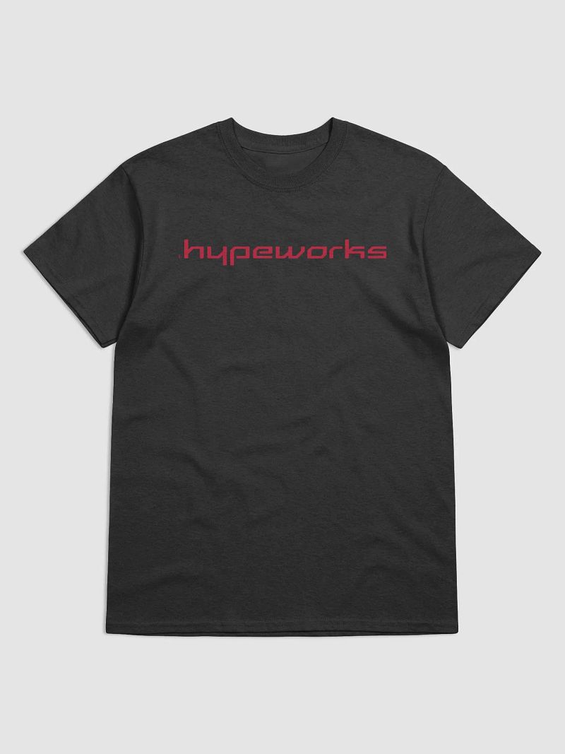 Black Red Logo T