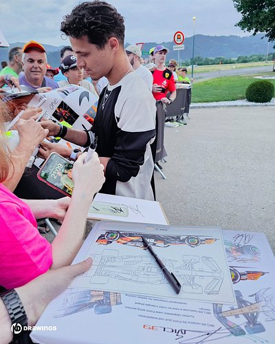 What a DREAM weekend already shaping up here in Austria! 🇦🇹

Absolutely buzzing to see Lando Norris on pole position for the ...