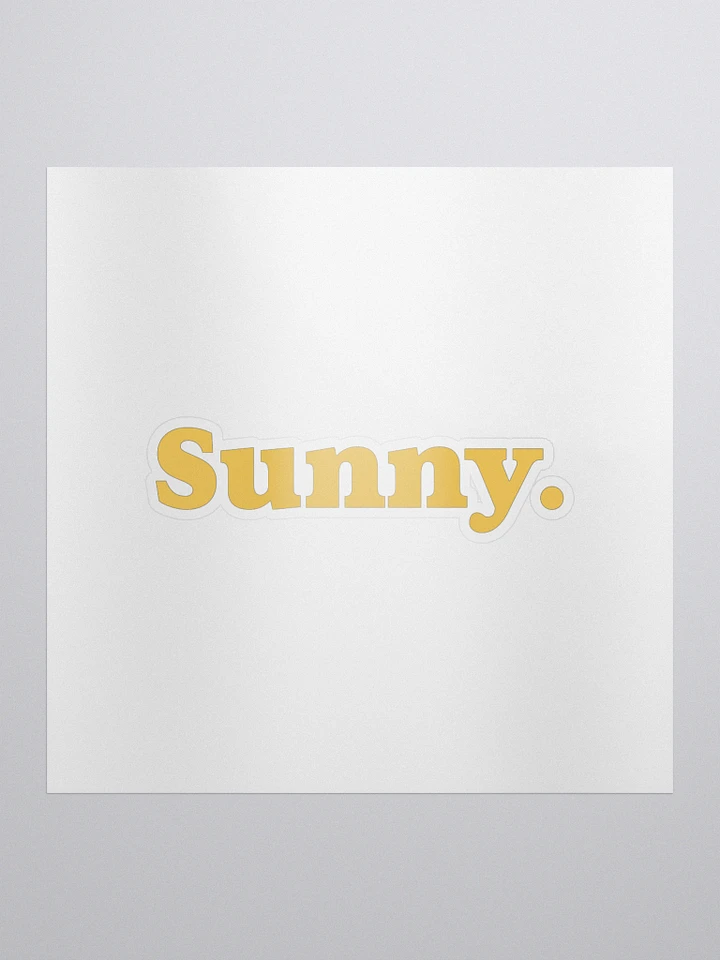 Sunny Sticker product image (1)