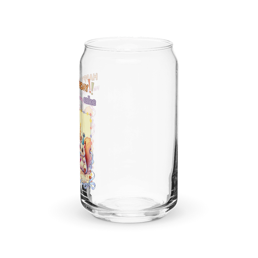 Squirrel Birthday Surprise Can-shaped Glass product image (7)