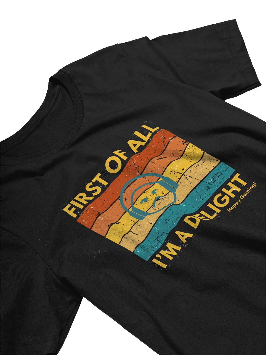 I'm A Delight Gamer Face T-Shirt product image (3)
