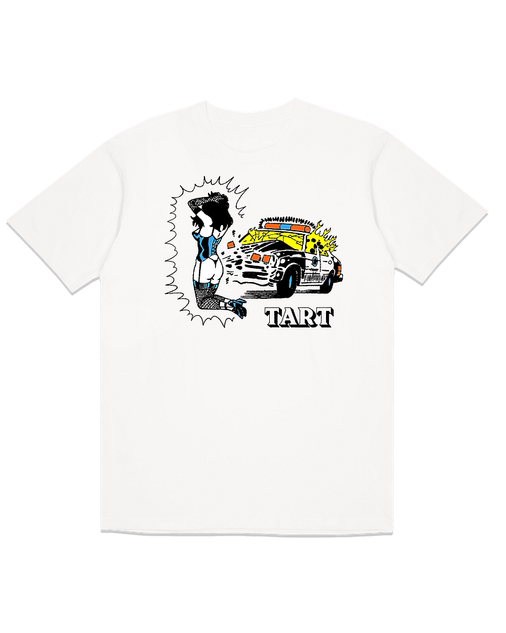 Distracted Driving | White Tee product image (1)