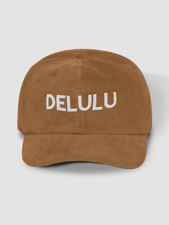 DELULU Corduroy Hat product image (1)