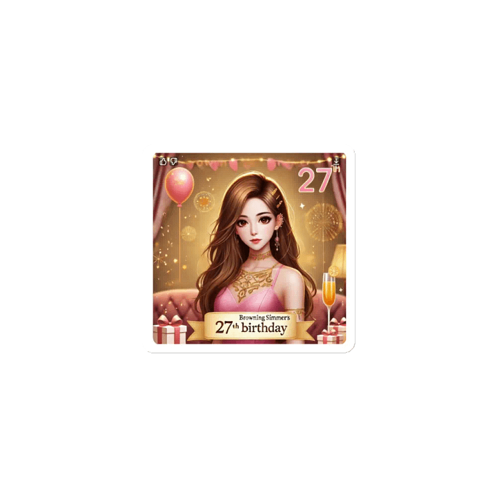 BrowningSimmer 27th Birthday product image (1)