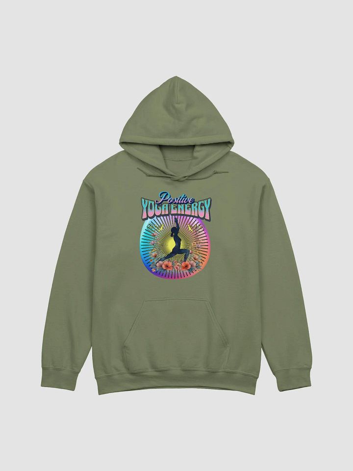 Positive Yoga Energy Psychedelic Hoodie product image (1)
