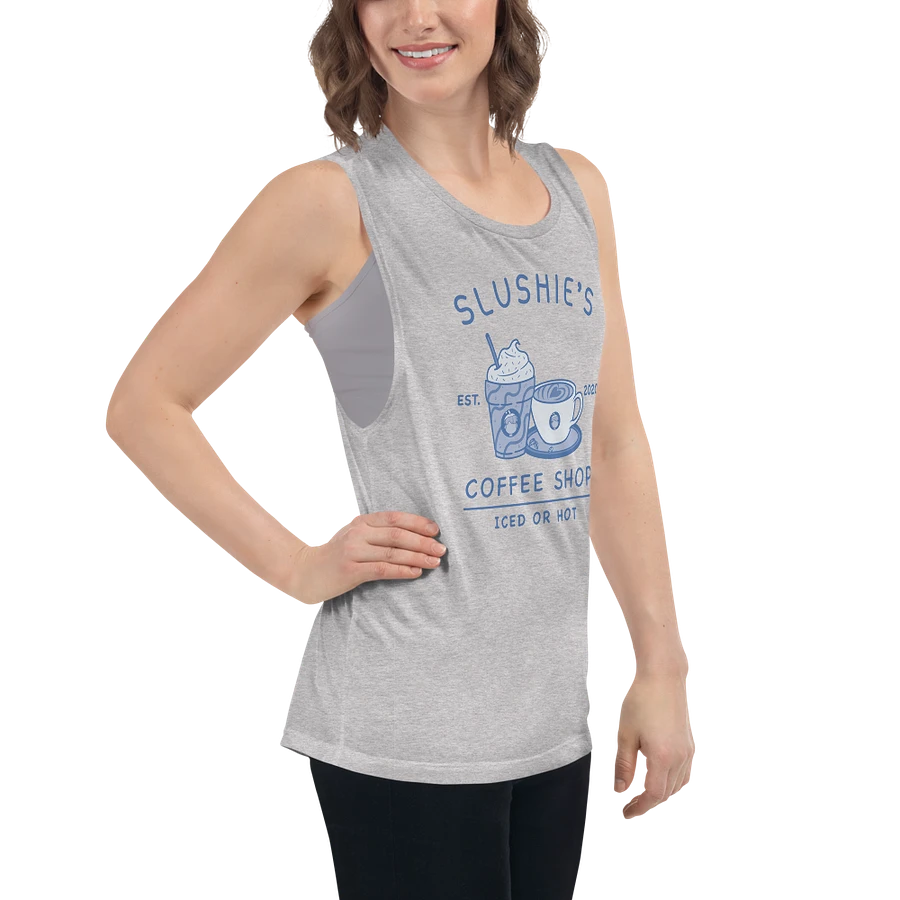 Slushie's Coffee Shop (Blue) | Women's Muscle Tank product image (7)