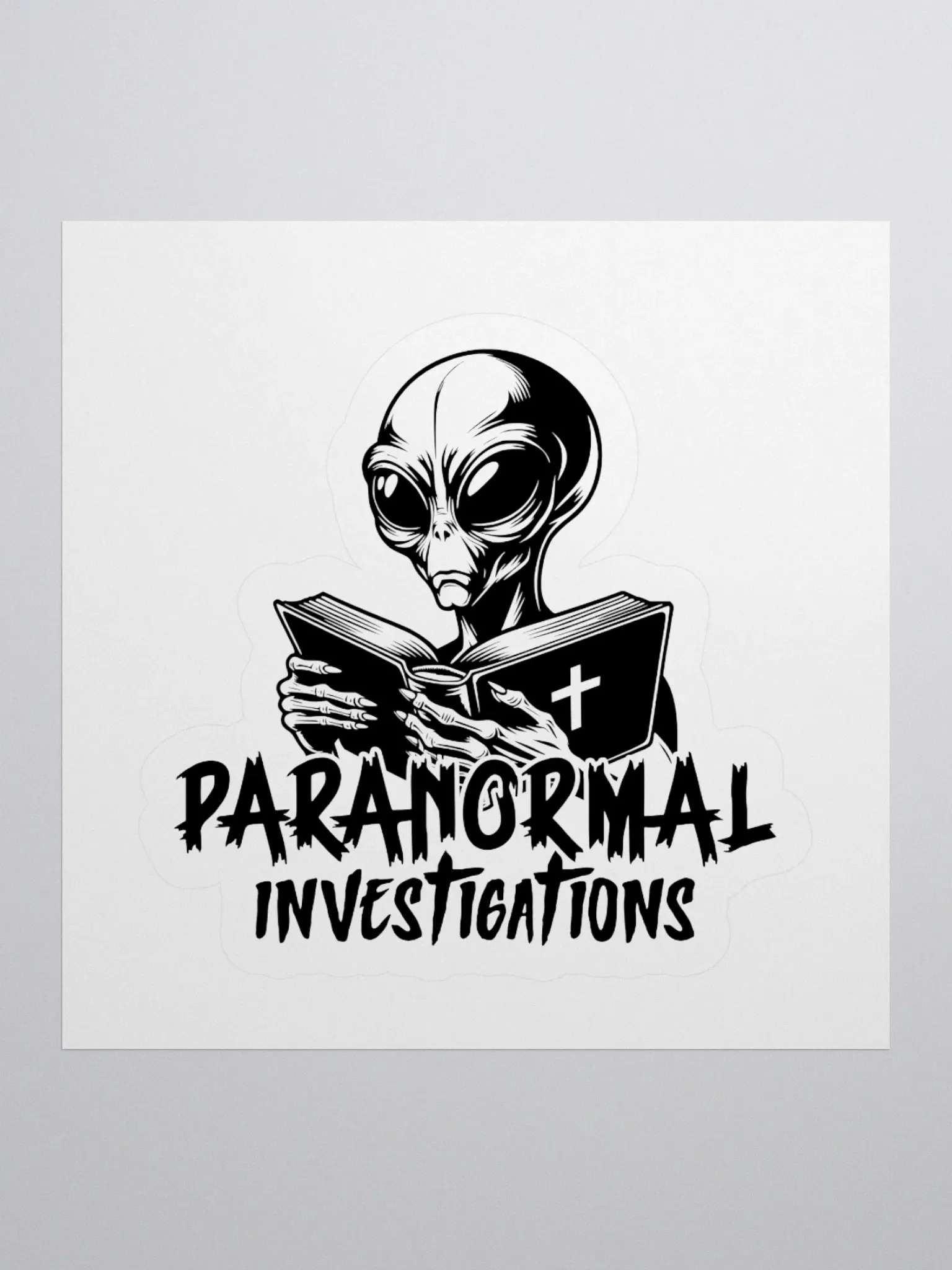 Alien Investigations Logo Sticker product image (3)