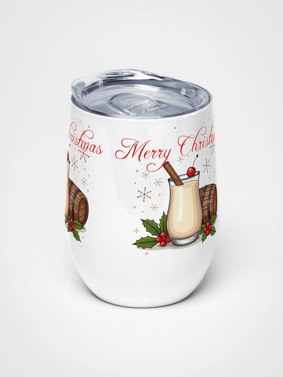 Festive Eggnog Wine Tumbler product image (5)