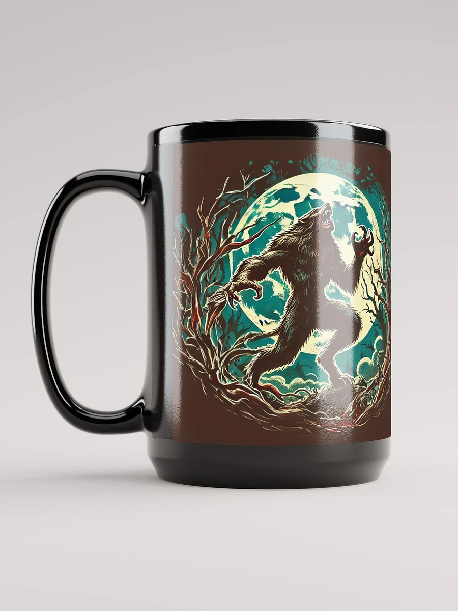 Full Moon Werewolf Black Glossy Mug product image (6)