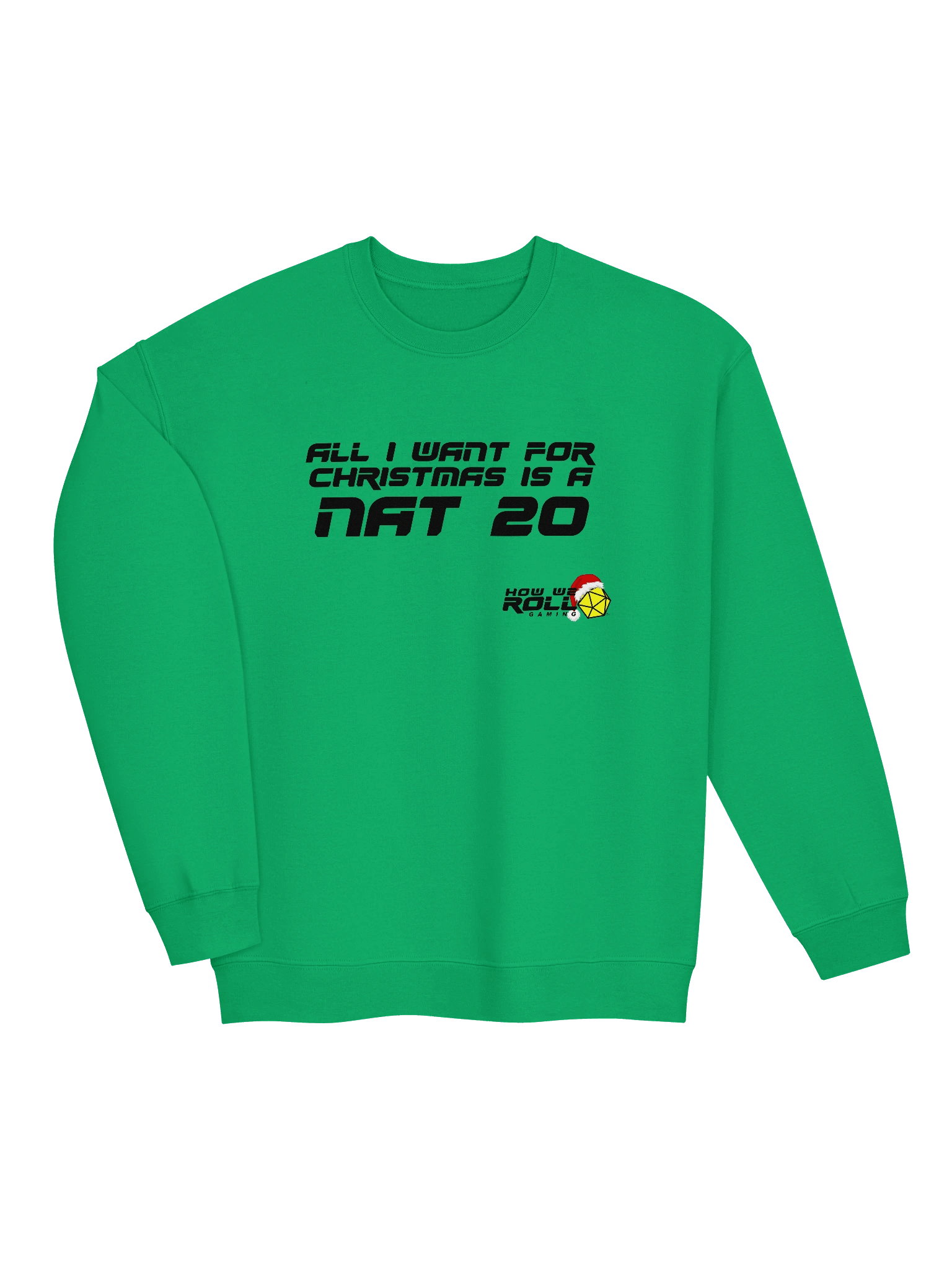 All I Want for Christmas Is a Nat 20 Sweatshirt product image (3)