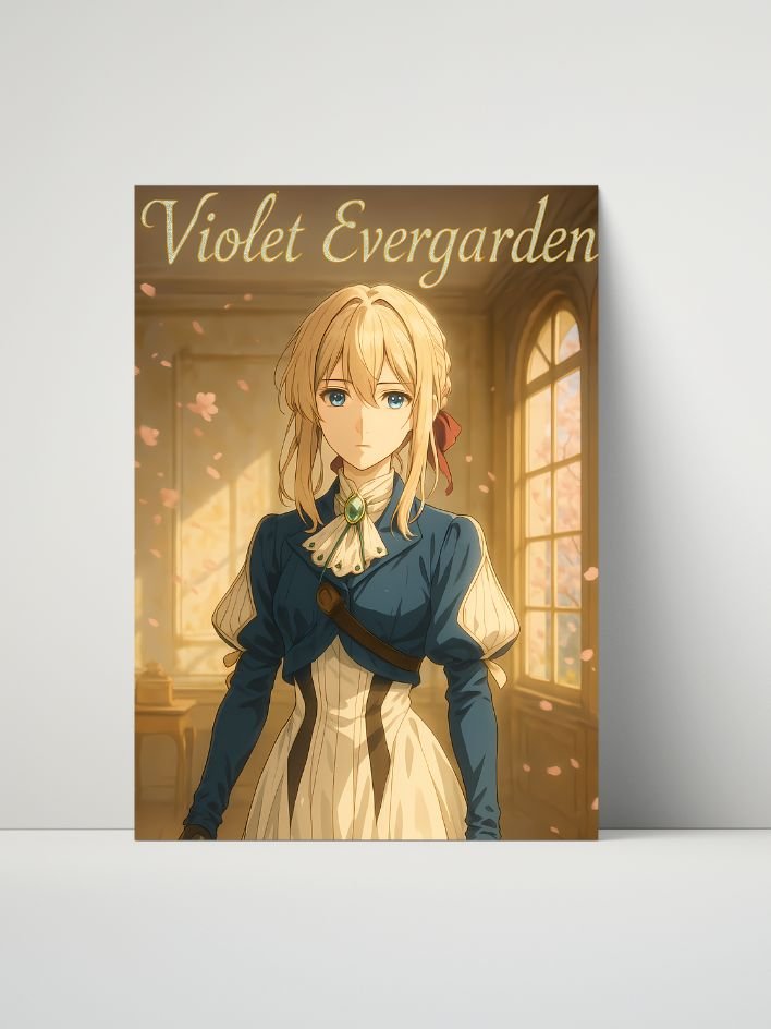 Violet Evergarden – Autumn Light 8x10 Metal Print product image (1)