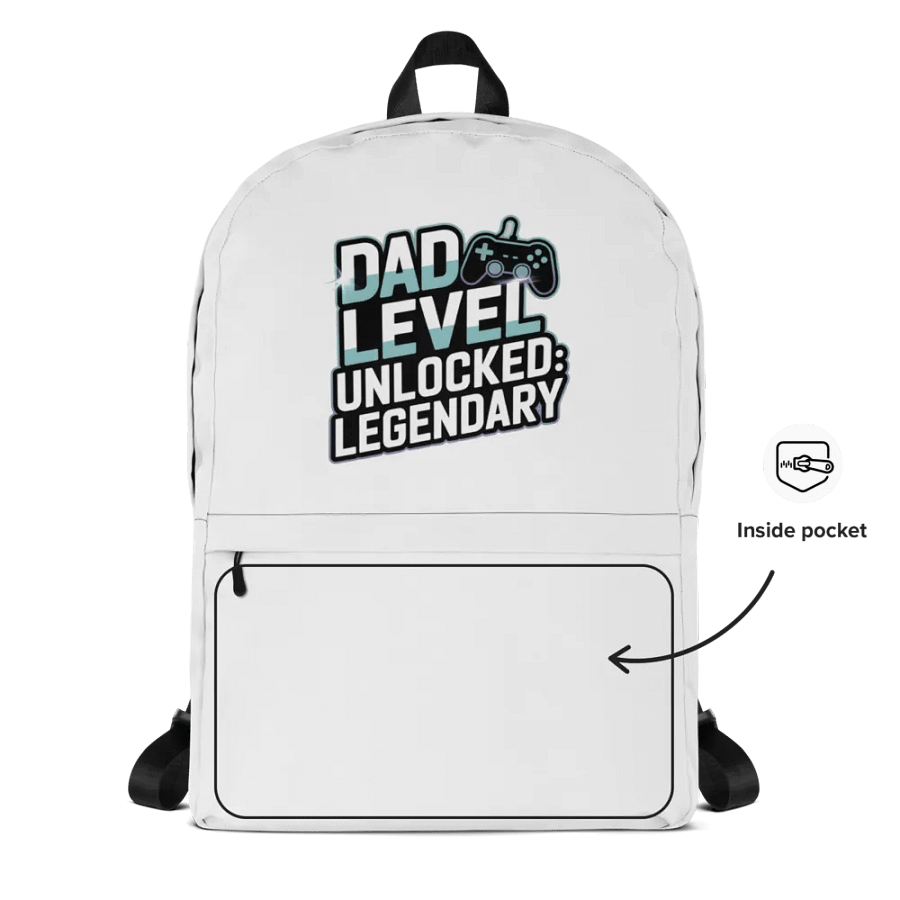 Legendary Dad All-Over Print Backpack product image (2)