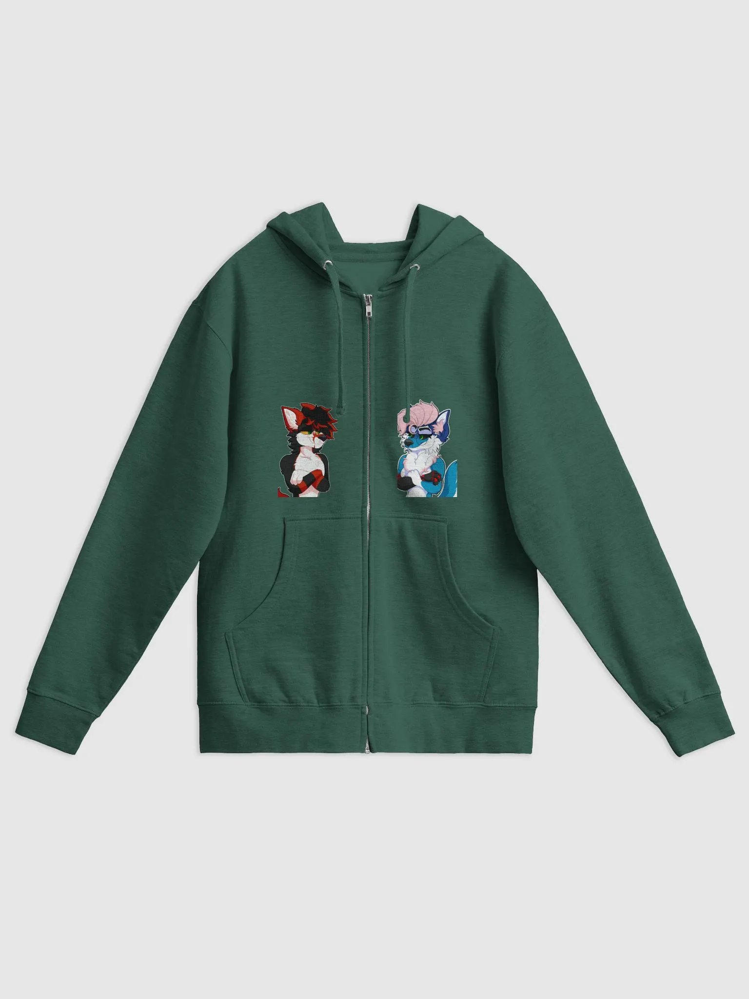 Darksies Vs. Angelestro Zipper Hoodie product image (9)