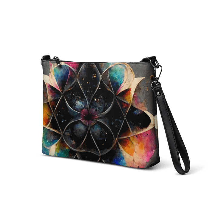 Vibrant Geometric Mandala Crossbody Bag product image (2)