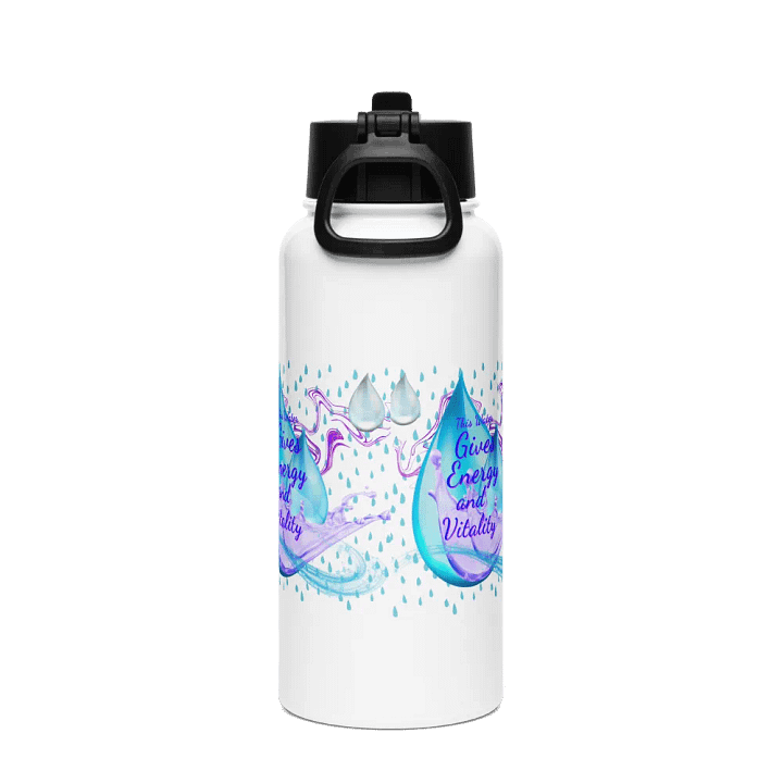 water Energy Stainless Steel Bottle for healthy moms dads ladies and gents product image (2)
