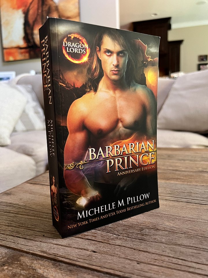 SIGNED: Barbarian Prince (Dragon Lords #1) Paperback product image (2)