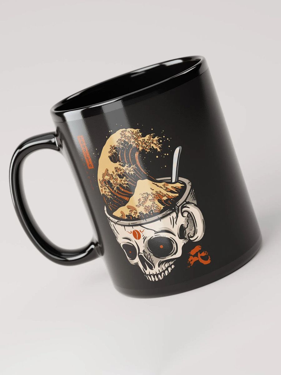 The Great Wave of Skull Coffee Mug product image (6)