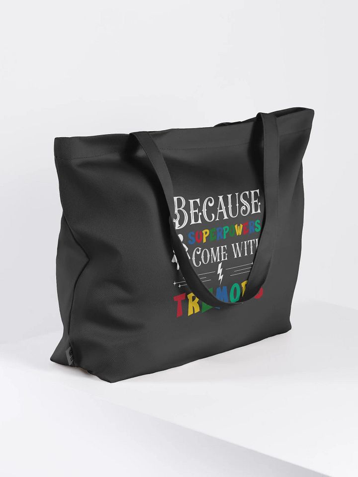 Because Superpowers Come with Tremors Parkinson Eco Tote Bag product image (2)