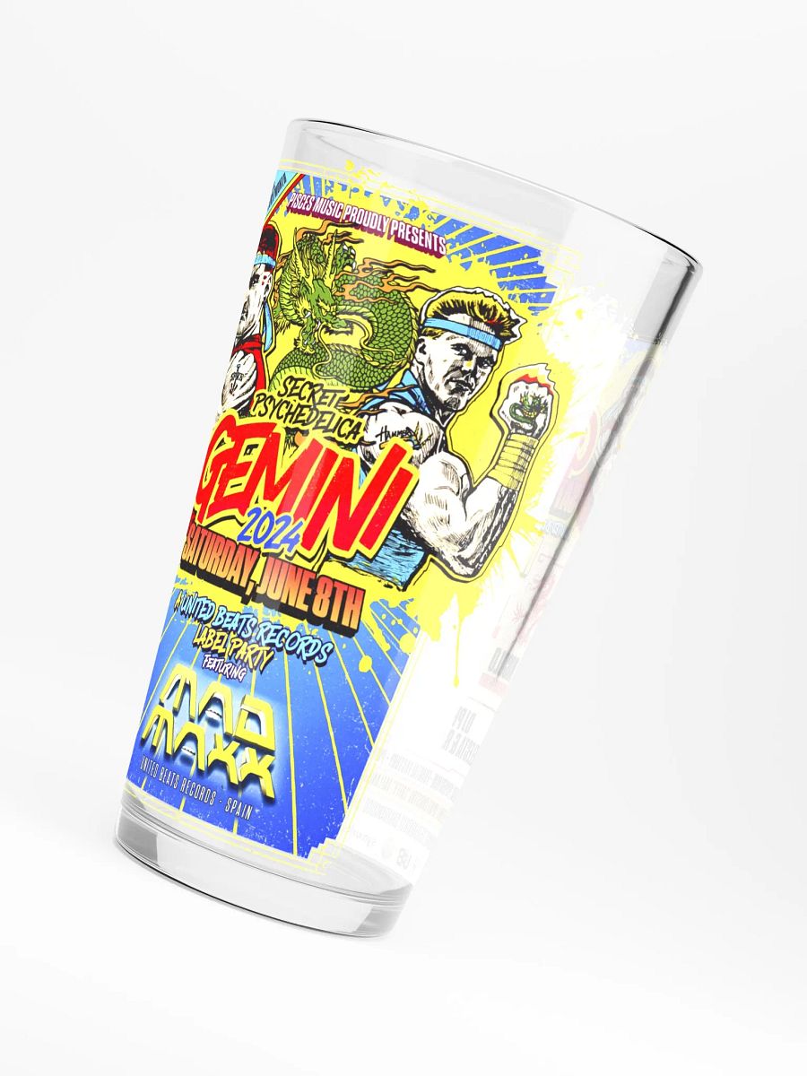 Gemini 2024 Shaker Pint Glass product image (4)