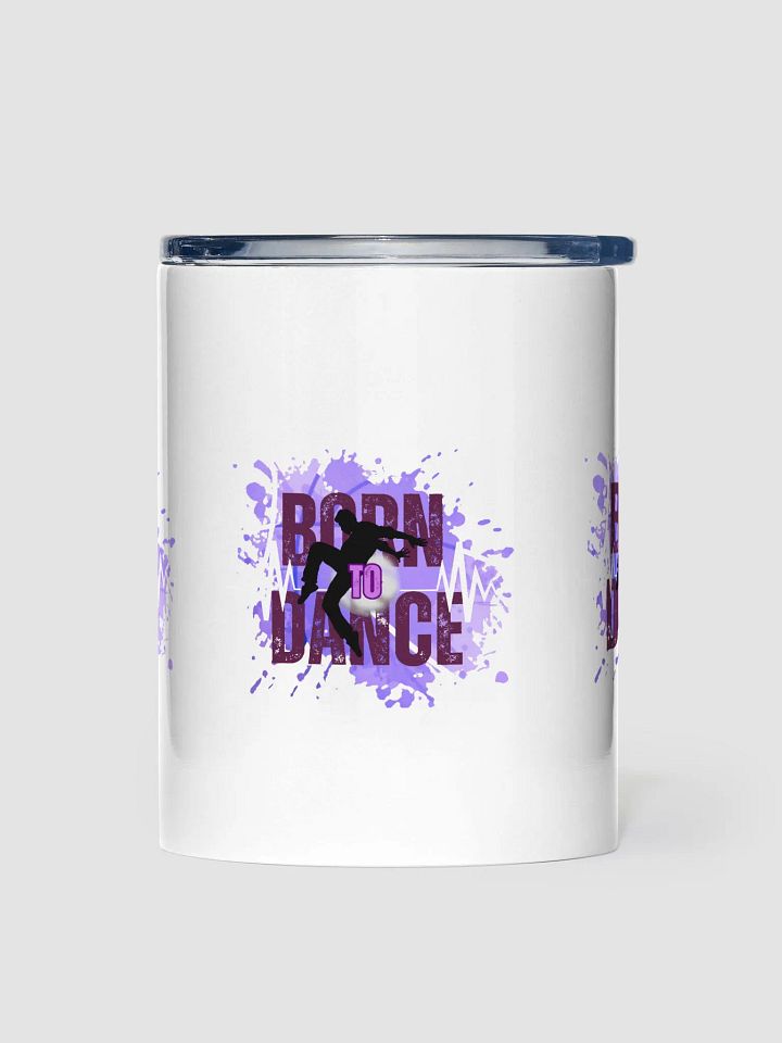 Born to Dance Enthusiast's His Silhouette Stainless Steel Tumbler product image (1)