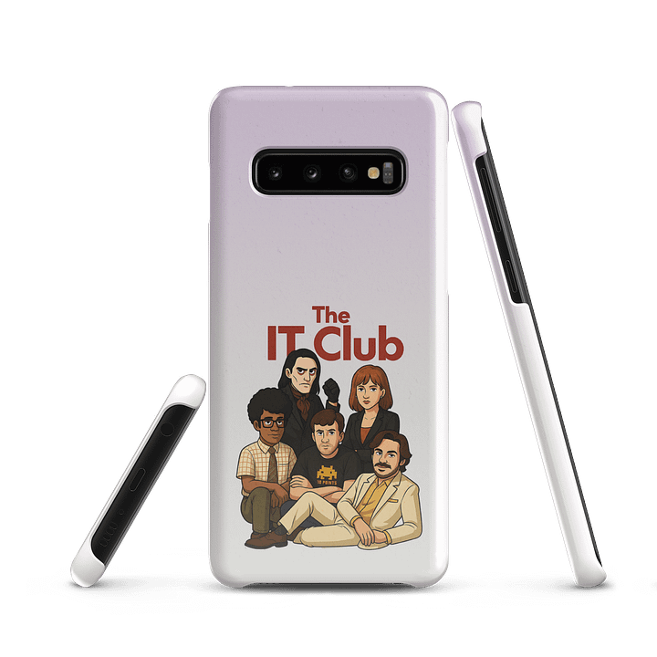 The IT Club Samsung Case – Snap 80s Sitcom Crossover Phone Protector product image (2)