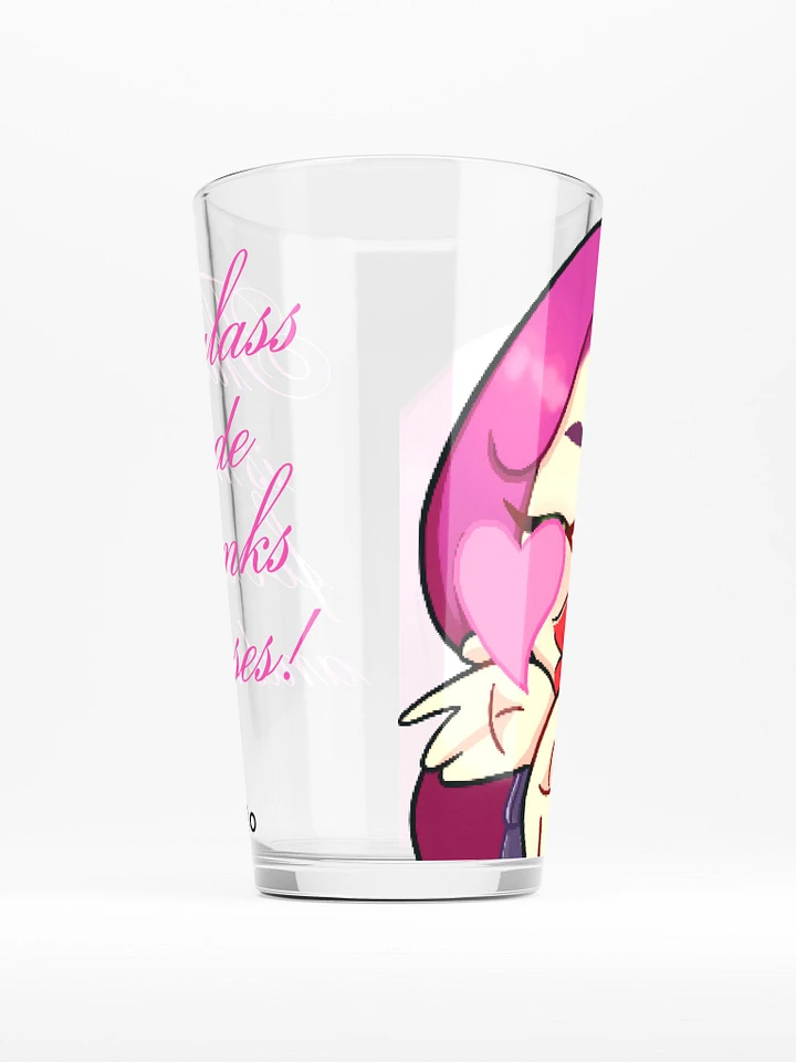 Kissy Emote Pint Glass product image (1)
