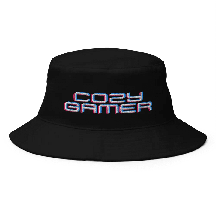 Neon Cozy Gamer Bucket Hat product image (1)
