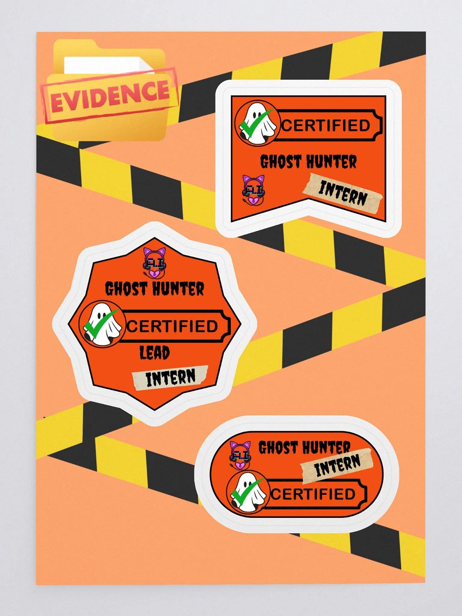 Ghost Hunter Intern Badges product image (3)