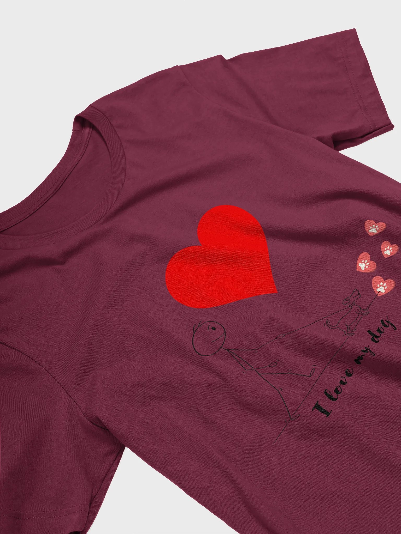 I Love My Dog Supersoft T-Shirt product image (3)