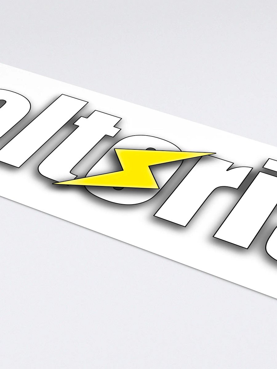 bolt bumper sticker product image (4)