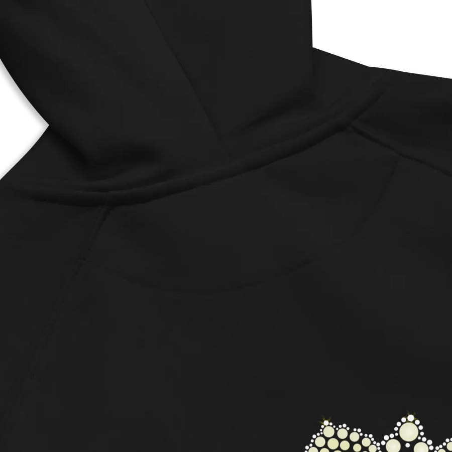 Yellow Dot Mandala Unisex Eco Hoodie product image (10)